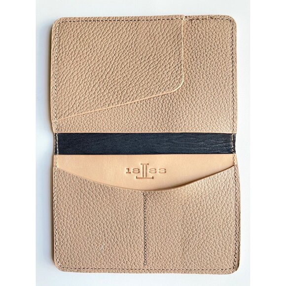 Lucchese Leather Passport Holder + Luggage Tag Set – Blush R1236-6511 - Picture 5 of 8